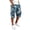 Light Blue, variant on Men's Elastic Waist Drawstring Shorts Knee-Length Camouflage Cargo Pockets Relaxed Fit Soft Breathable Summer Bottoms for Outdoor Work and Casual Daily Wear Red XL