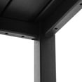 thumbnail image 5 of WestinTrends Dylan 5-Piece Outdoor Patio HDPE Adirondack Chair With Square Coffee Table Conversation Set, Black, 5 of 12