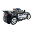 thumbnail image 3 of Coche de policía de juguete Mighty Fleet Power Movers 15 con luces y sonidos, 3 of 4