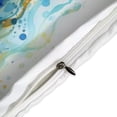 thumbnail image 4 of 3 Pcs Soft Bedding Set, Includes 1 Duvet Cover with Zipper And 2 Pillow Shams,Underwater World Seahorse Watercolor Twin(86"x70"), 4 of 8