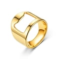 thumbnail image 4 of Anillo abridor de botellas de moda, sacacorchos, anillo de acero inoxidable, abridor de latas de cerveza, accesorios de joyería para bar, 9, plata, 4 of 4
