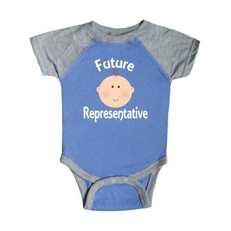 

Inktastic Future Representative Political Job Gift Baby Boy or Baby Girl Bodysuit