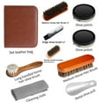 thumbnail image 6 of Blarkrus Travel Shoe Polish Kit Bamboo Bone Colorless Cleaning Polishing New Tool W8 Y7I4, 6 of 8