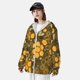 thumbnail image 3 of Fotbe Bees and Honeycombs Chaqueta con Protección Solar UPF 50+ para Hombre y Mujer, Camisa con Capucha y Bolsillos-3X-Large, 3 of 7