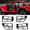 with Side Mirror, variant on Off-Road TubularDoors with Side View Mirror Compatible with JeepWrangler JK 2007-2018 (2-Door Only) - Set of 2 Half Door Tube Doors for Offroad Trail Adventure