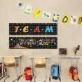 thumbnail image 4 of 2Pcs Classroom Banner Team Motivational Posters Welcome Back To School Teacher Appreciation Adhesive Classroom Decorations Sets for Wall Decoration Elementary Middle High School 39 x 10Inch, 4 of 9