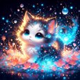 thumbnail image 1 of 5D DIY Con Taladro Gato Que Juega en El 30x30cm, 1 of 9
