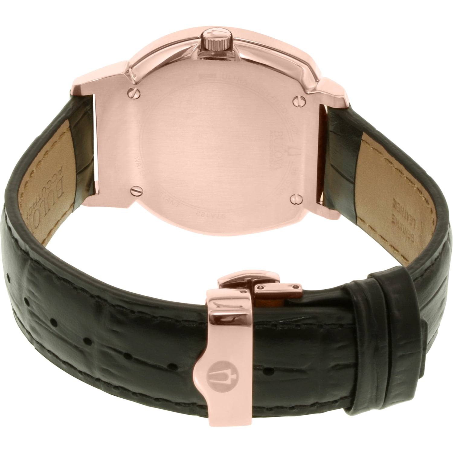 BULOVA ブローバ　アキュトロン2 97A122 97A122 Men's Accutron II Green & Rose Gold Skeleton Dial