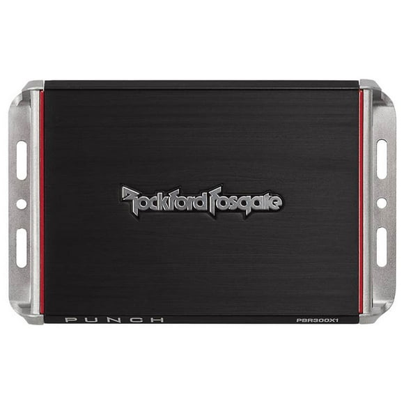 Rockford Fosgate PBR300X1 Punch 300 Watt Compact Mono Subwoofer Amplifier