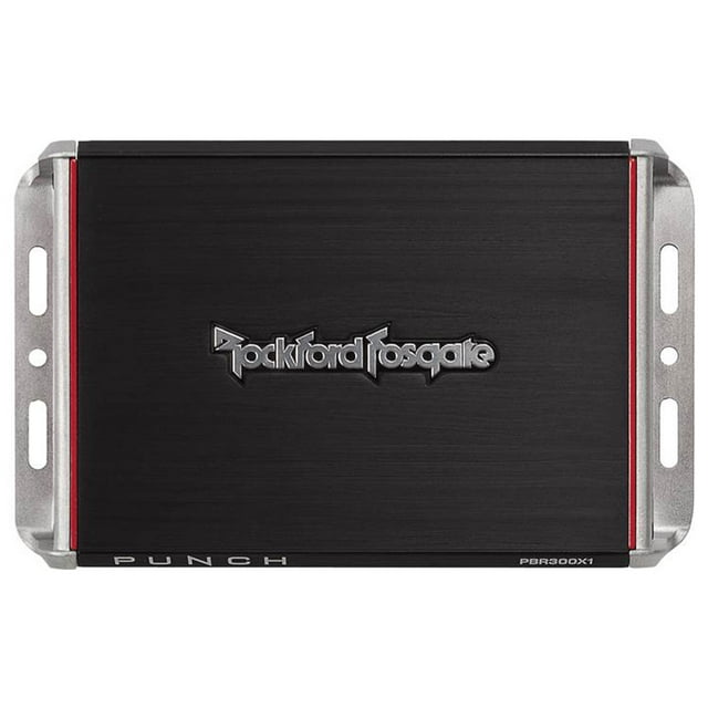 Rockford Fosgate PBR300X1 Punch 300 Watt Compact Mono Subwoofer Amplifier