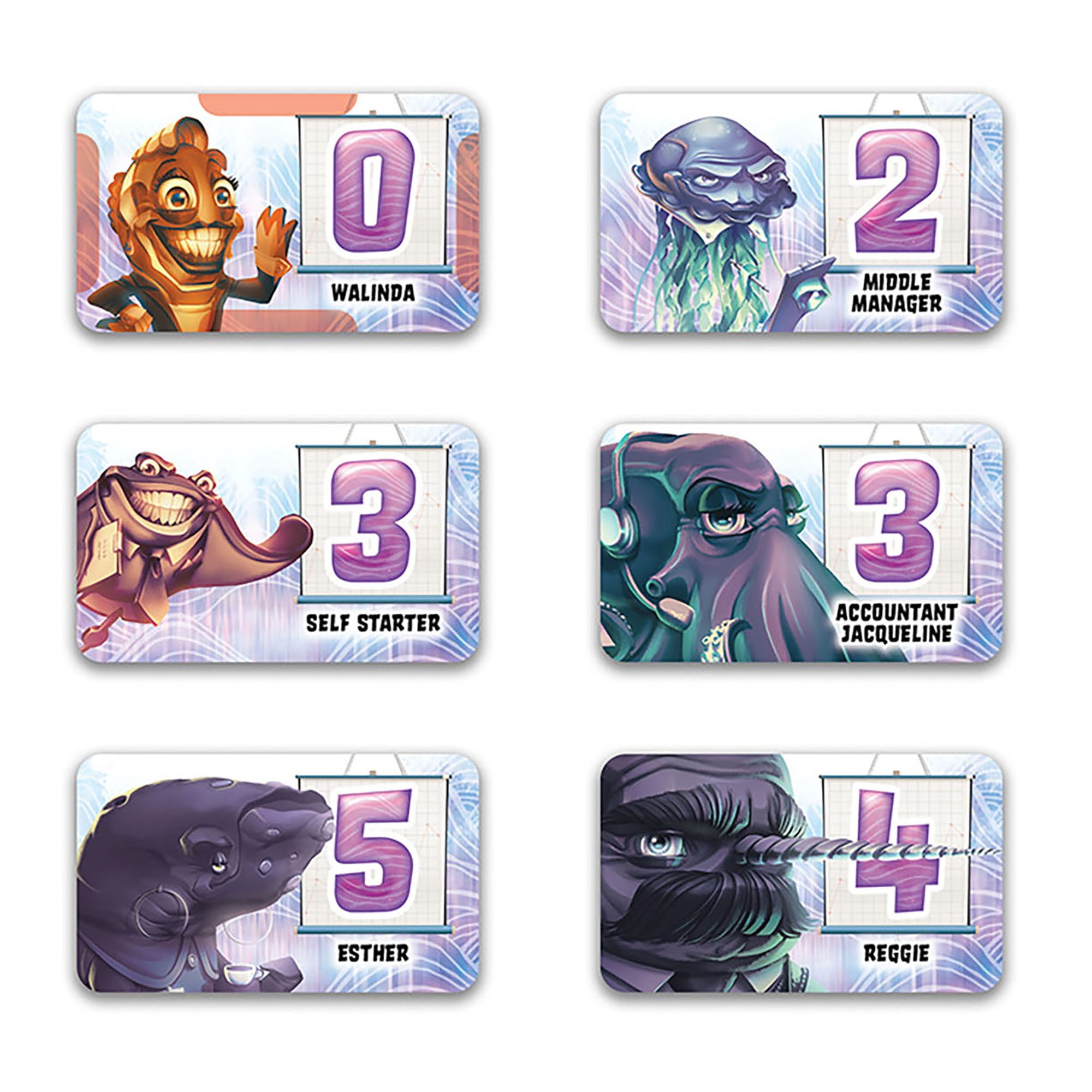 Wizkids: Squid Inc. - Strategy Board Game, Ages 14+, 2-4 Players, 60 Min