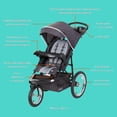 thumbnail image 3 of Carriola Baby Trend Jogger Xcel-r8 Plus Con Luces Led, 3 of 16