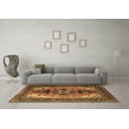 thumbnail image 3 of Ahgly Company Indoor Rectangle Persian Brown Traditional Area Rugs, 2' x 5', 3 of 4