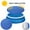 9.51Ft, variant on Round Pool Cover, Winter Pool Cover for Above Ground Round Inflatable Swimming Pools, Pool Cover Protector with UV Protection, Easy Installation (7.22Ft)