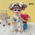 thumbnail image 3 of Juego de 6 piezas de lindas muñecas de vestir princesas para niñas y niños pequeños, 3 of 4