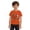 Orange, variant on Kids 250th Anniversary America Doodle T-Shirt, Boys Patriotic 1776-2026 Short Sleeve Graphic Tee