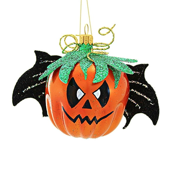 Santa Land Batty Jack - 1 Glass Ornament 3.25 Inch, Glass - Halloween Ornament Pumpkin 23D1000
