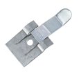 thumbnail image 3 of Panel Snap Fasteners, Flush Mount Hold Down Clips, Steel 4 Pack, 3 of 6