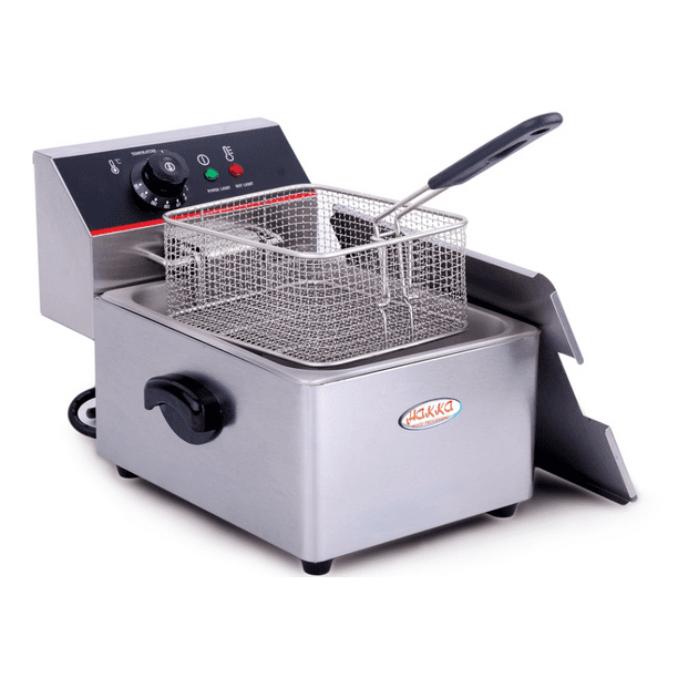 Hakka Commercial Stainless Steel 4L Deep Fryers Electric Professional