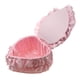 thumbnail image 4 of Forma de corazón Rose decorada Pendiente Colgante Joyero Caja Titular Blanco Rosado Sunnimix Caja de joyería, 4 of 6