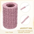 thumbnail image 2 of Uxcell 55 Yards Floral Bind Wire Wrap Twine, 2mm Floral Wire Vine Bind Wire Rustic Craft Wire for DIY Projects Flower Bouquet Making Wreath Gift Wrapping Wedding Decoration, Purple, 2 of 7