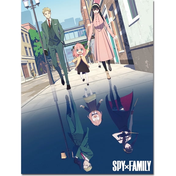 Spy X Family - Forger Family Concept Visual Throw Blanket