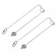 thumbnail image 3 of Tenedor de Fruta de Cadena de Acero Inoxidable ANGGREK 2PCS, 3 of 8
