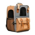 thumbnail image 1 of Mochila para mascotas transpirable, mochila para transportar mascotas, mochila portátil para perros, mochila para mascotas, estándares líderes en la industria, 1 of 8