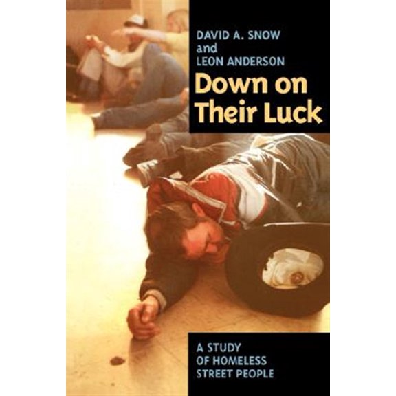 Pre-Owned Down on Their Luck : A Study of Homeless Street People (Paperback) 9780520079892