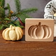 thumbnail image 1 of Hbdhejl Wood Cookie Model Model Festival Hand Pressure Model With Christmas Pattern Eco Baking Decoration Tools For Chocolate Pumpkin Pie Cookie, 1 of 8