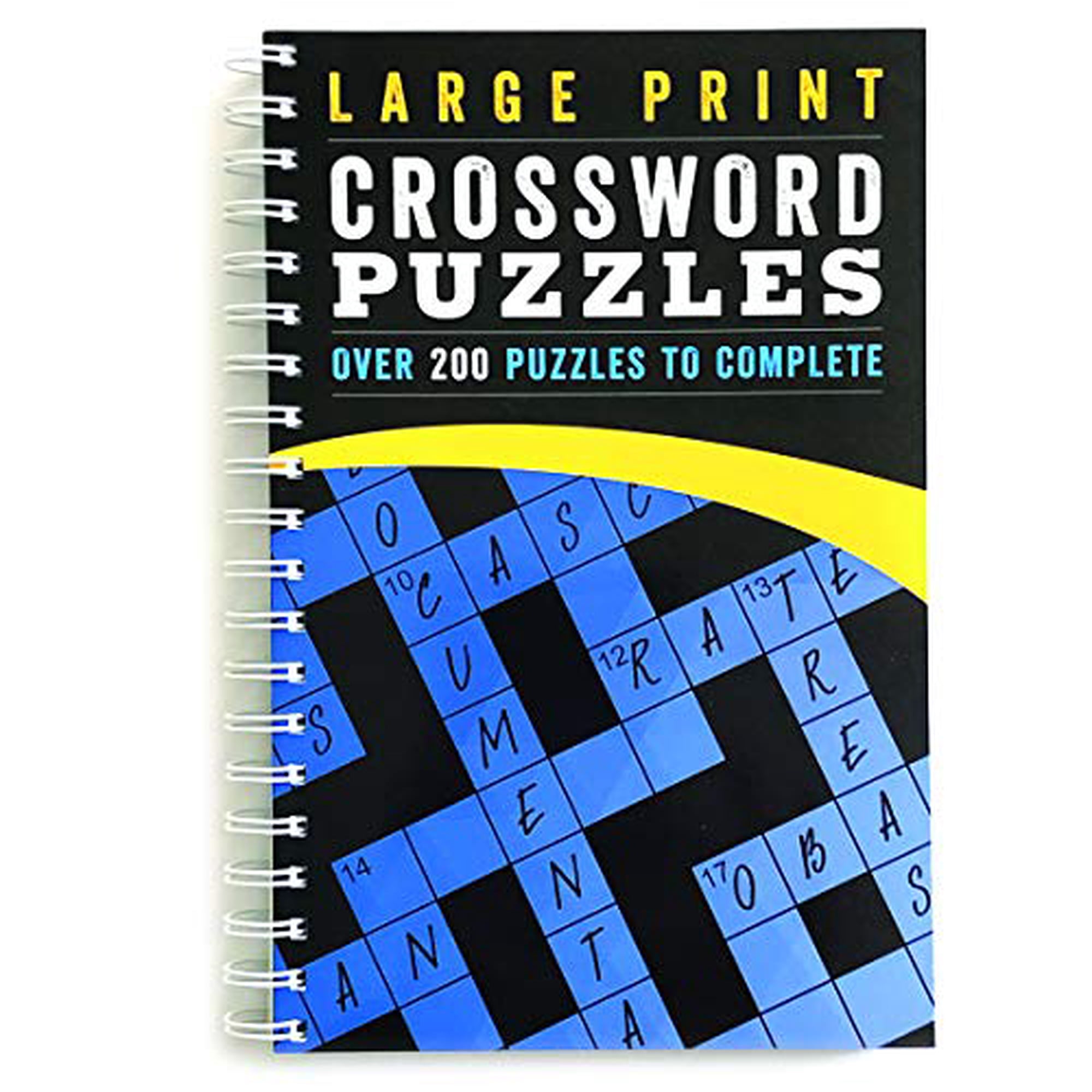 Large Print Crossword Puzzles: Over 200 Puzzles to Complete | Walmart Canada