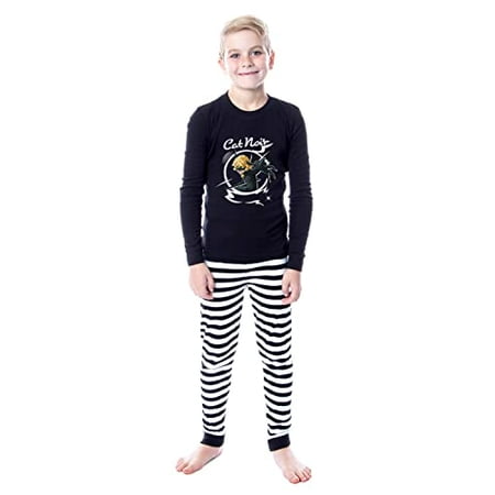 Miraculous Tales of Ladybug Cat Noir Tight Fit Character Uni Cartoon Sleep Pajama Set Child 6 Walmart
