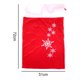 thumbnail image 2 of Bolsa de regalo de Papá Noel de Navidad, bolsas de regalo de tela, bolsas con cordón de Navidad para bolsas de juguete, decoración para fiestas navideñas, 2 of 5