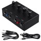 thumbnail image 1 of Tarjeta de sonido de condensador de micrófono AC-6401 para PC, audio de computadora, USB, guitarra eléctrica, transmisión en vivo, grabación, tarjeta de sonido, 1 of 8