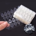 thumbnail image 1 of ZHAOCHENG 30 hojas/lote (720 piezas) de pegamento para uñas, pegatinas de pegamento para uñas de doble cara, adhesivo transparente, puntas de uñas postizas flexibles, pestañas adhesivas, pegamento par, 1 of 5
