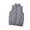 Grey, variant on Mens Vests Casual Men's Winter Lightweight Down Vest Insulated Warm Gilet for Outdoor Sports and Casual Wear Size:M