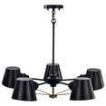 thumbnail image 5 of 60/7385 Nuvo Lighting Baxter - 5 Light Chandelier In Impressionable Style-7 Inches Tall and 28 Inches Wide     -Traditional Installation, 5 of 5