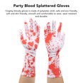 thumbnail image 3 of Guantes salpicados de sangre guantes ensangrentados suaves para carnaval ANGGREK Otros, 3 of 8