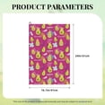 thumbnail image 4 of Lsque Green Avocado Premium Golf Towel - Ultra Absorbent and Quick Drying Microfiber Towel with Carabiner - Gift for Men -24" X 16", 4 of 8