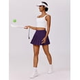 thumbnail image 4 of Pinspark Pleated Skirts for Women High Waisted Tennis Skort with Shorts Tummy Control Golf Skorts Quick Dry Skater Skirt, 4 of 6