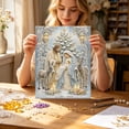 thumbnail image 6 of Christmas Nativity Pearl Painting Kit 5D DIY Diamond Art with Angels Holy Family Scene for Wall Holiday Decor, 6 of 6
