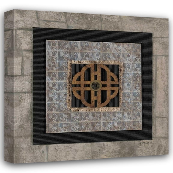 Merri Pattinian 15x15 Gallery Wrapped Canvas Wall Art Titled - Longevity