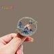 thumbnail image 3 of Brooch Pin for Women Classic Mountain River Pin Hollow Rhinestone Elegant Badge Lapel Pin for Bags Shirts Backpacks Versatile Accessory Perfect Gift, 3 of 5