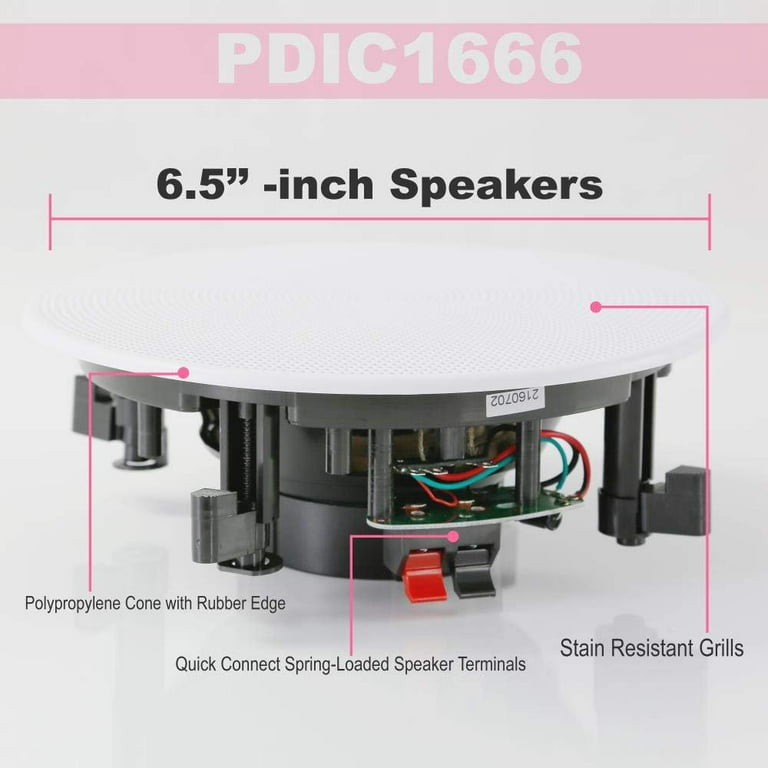 Pyle PDIC1666 - 6.5