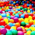 thumbnail image 5 of UDIYO 50pcs Secure Non-toxic Baby Kid Pit Toy Swim Fun Colorful Soft Plastic Ocean Ball, 5 of 7