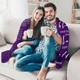 thumbnail image 4 of Get Well Gifts for Women After Surgery - Hug Blanket - Thinking of You Gift for Mom Friend Sister - Feel Better Inspirational Gifts for Women - Get Well Soon Gift - Purple Sunflower Blanket, 4 of 6