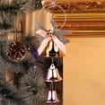 thumbnail image 3 of Adornos colgantes navideños FloreceBien, colgadores de puerta con cascabeles, campana navideña para colgar en la puerta con lazo de cinta, 3 of 5