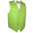 thumbnail image 4 of Neil Allyn 7-Piece Formal Tuxedo with Flat Front Pants, Shirt, Lime Vest, Bow-Tie & Cuff Links. Prom, Wedding, Cruise, 4 of 5