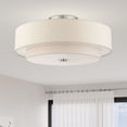 thumbnail image 6 of Livex Lighting - Meridian - 6 Light Semi-Flush Mount in Modern Style - 30 Inches, 6 of 13