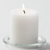 Richland Pillar Candles 3"x3" White Set of 12